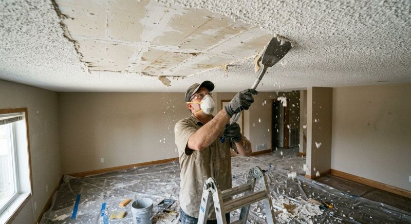 Ceiling Scraping in San Diego County, CA