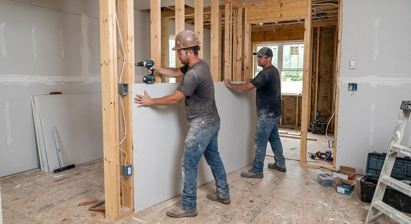 Drywall Hanging in Olathe, KS
