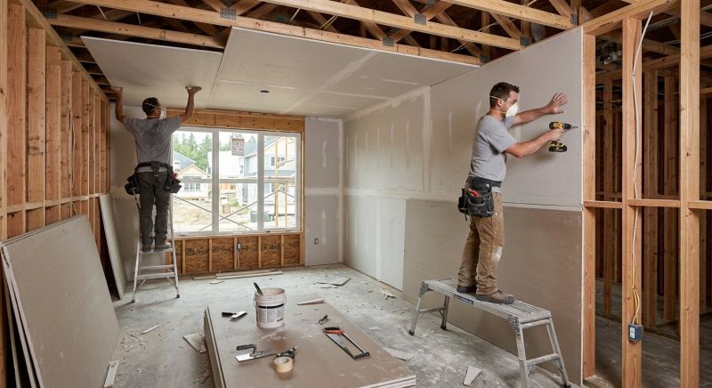 House Drywall Installation in Denver County, CO