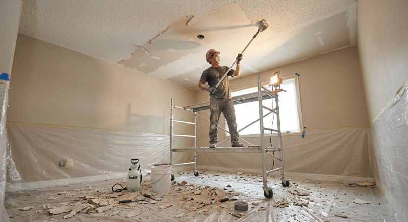 Knockdown Ceiling Removal in Mesa, AZ
