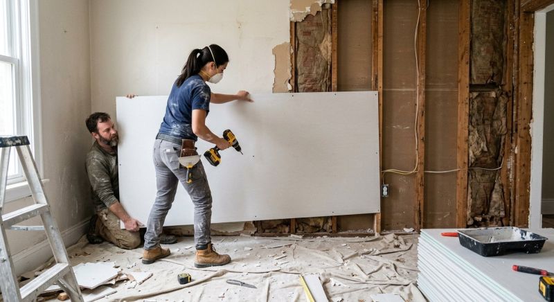 Residential Drywall Service in Olathe, KS