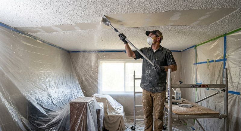 Stipple Ceiling Removal in Corpus Christi, TX