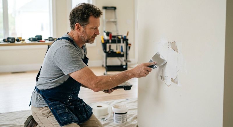 Bathroom Wall Patching in Conroe, TX