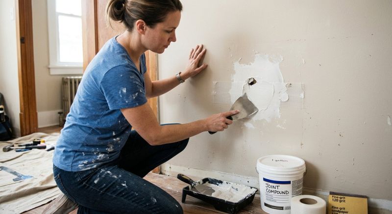 Bathroom Wall Patching in Alpharetta, GA