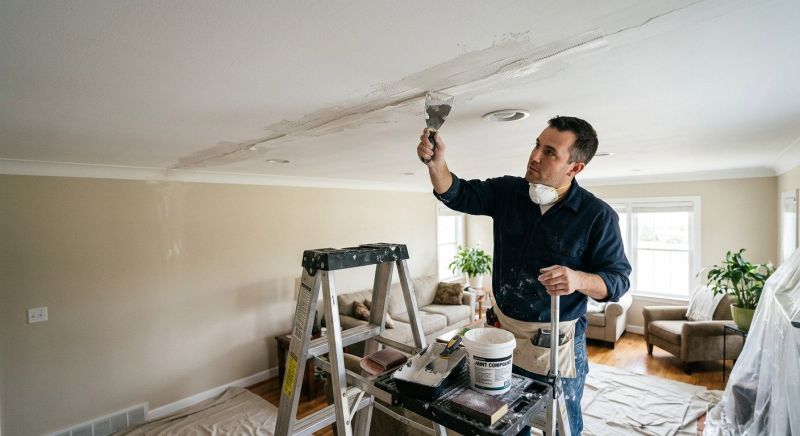 Bedroom Ceiling Repair in Kansas City, KS