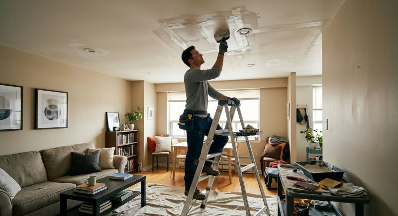 Ceiling Crack Repair in Conroe, TX