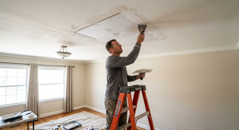 Ceiling Drywall Repair in Wilmington, NC