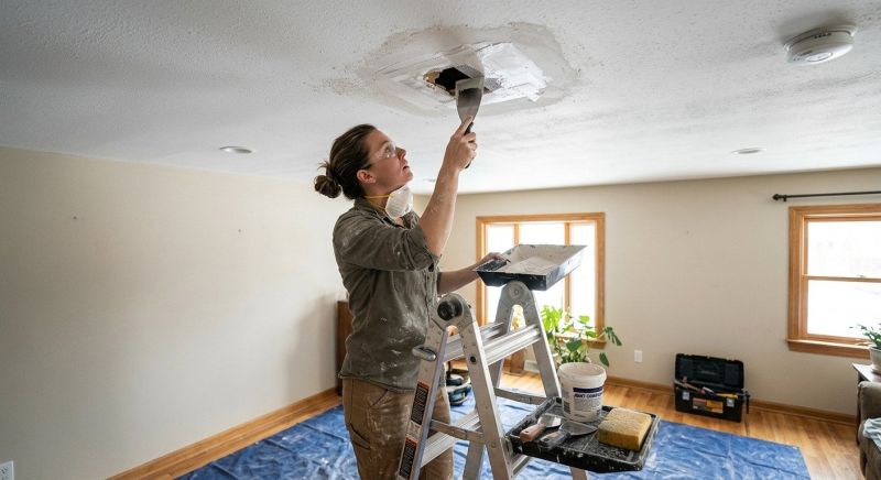 Ceiling Hole Repair in Alpharetta, GA