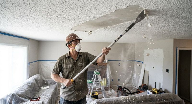 Ceiling Scraping in San Diego, CA