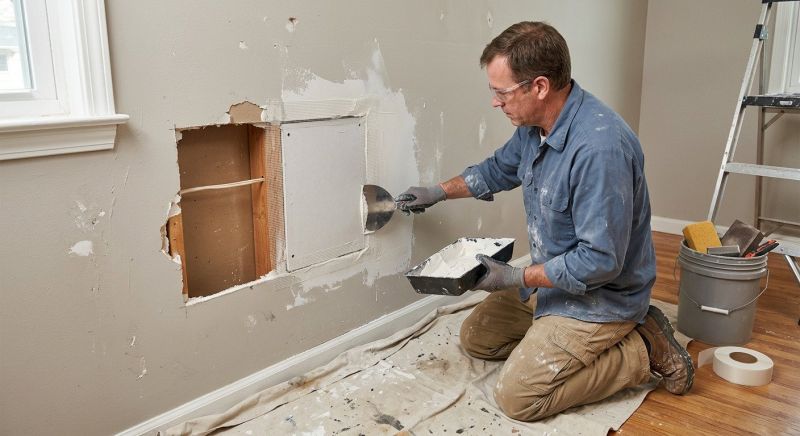 Drywall Crack Repair in Conroe, TX