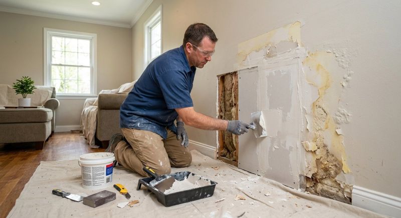 Drywall Crack Repair in Kansas City, KS