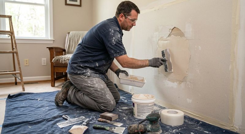 Drywall Repair Service in Conroe, TX