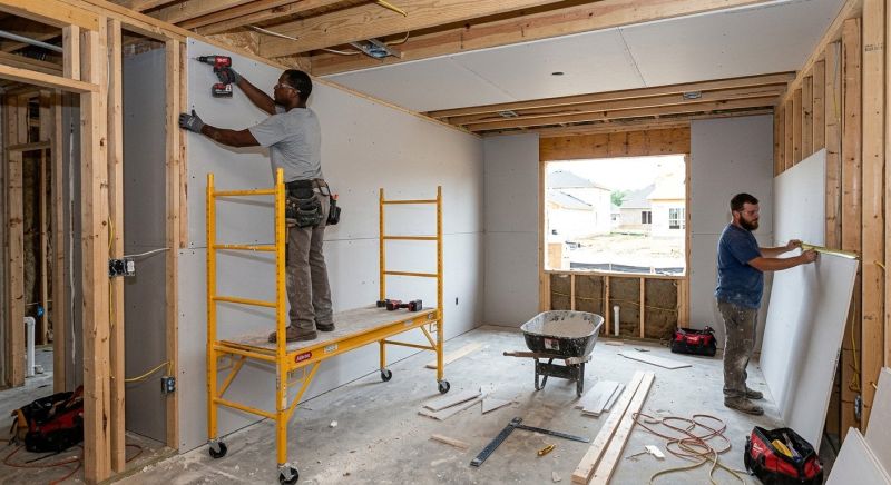Garage Wallboard Installation in Wilmington, NC