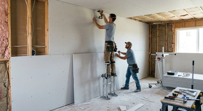 Gypsum Board Installation in Kansas City, MO