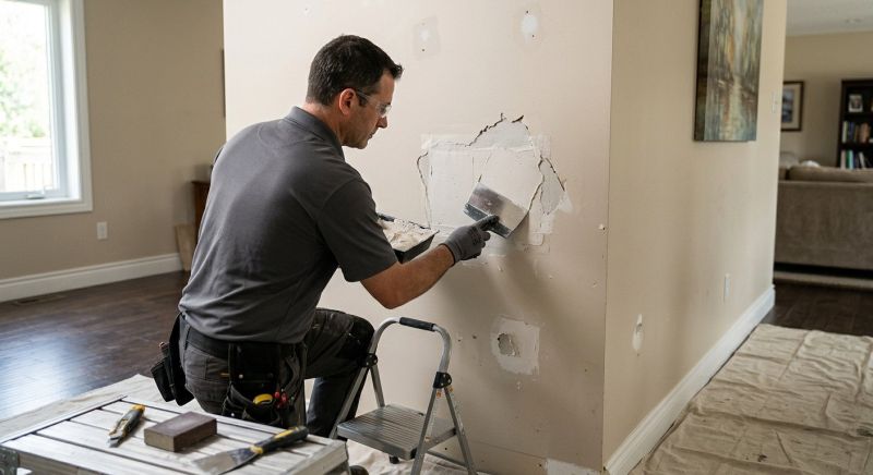 Gypsum Board Repair in Kansas City, KS