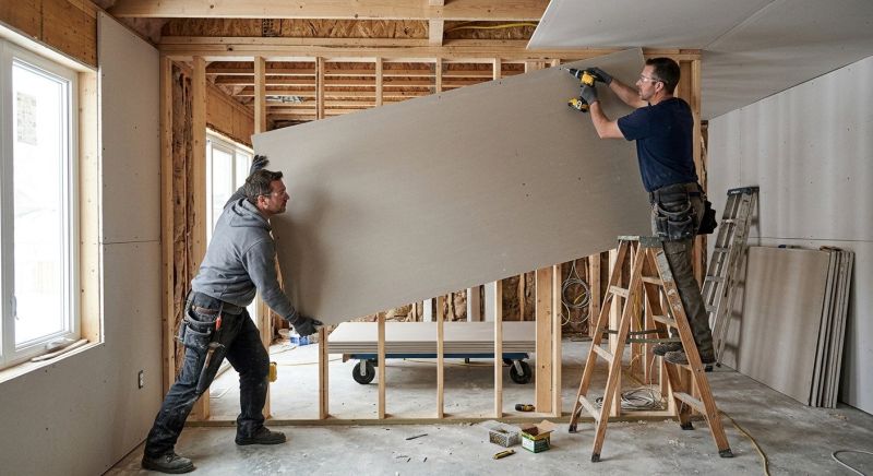 House Drywall Installation in Olathe, KS
