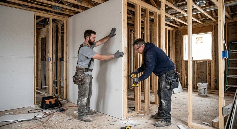 Kitchen Drywall Installation in Conroe, TX