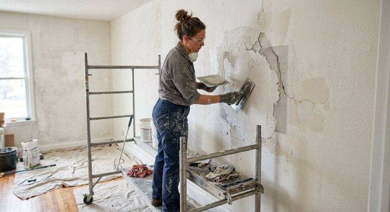 Plaster Crack Repair Solutions