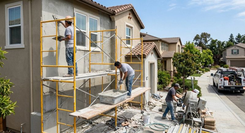 Residential Stucco Service in Santa Rosa, CA