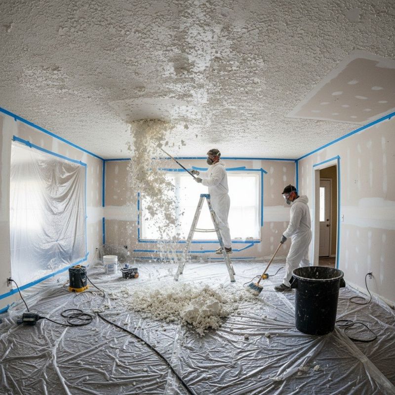 Stipple Ceiling Removal in Alpharetta, GA