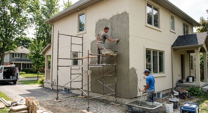 Stucco Siding Installation in Santa Rosa, CA