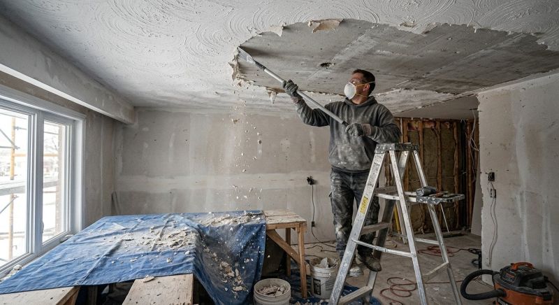 Swirl Ceiling Removal in Kansas City, MO