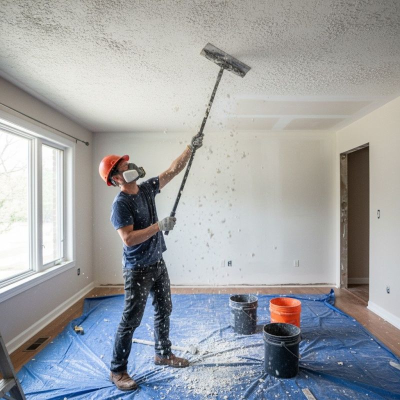 Textured Ceiling Removal in Waco, TX