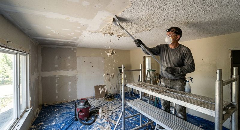Textured Ceiling Removal in San Diego, CA