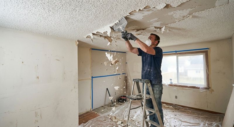 Textured Ceiling Scraping in San Diego, CA