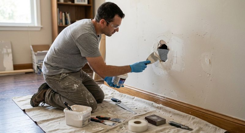Wall Patching Service in Conroe, TX